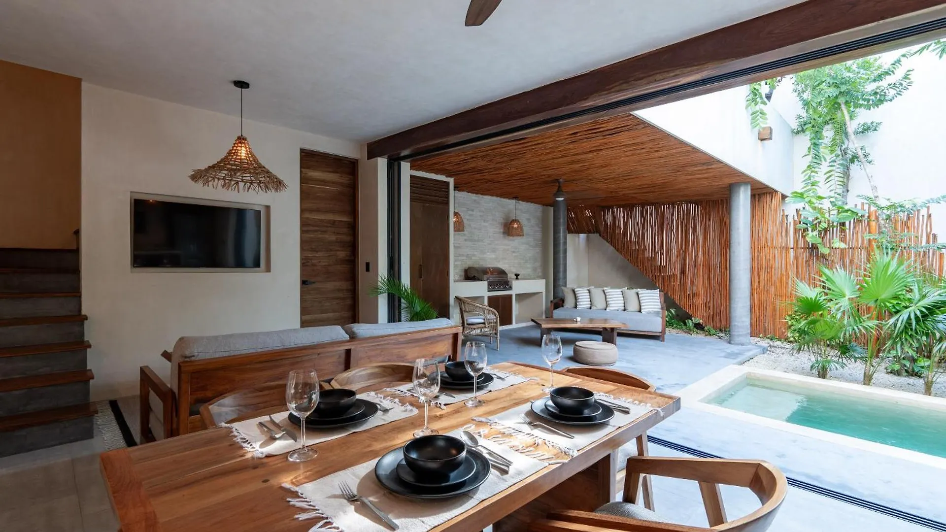 Moonstone - Villa With Private Pool And 24Hrs Security & Beach Club Access Tulum